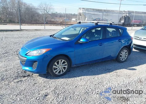2012 Mazda Mazda3 I Touring from USA, damaged, VIN JM1BL1L76C1636712